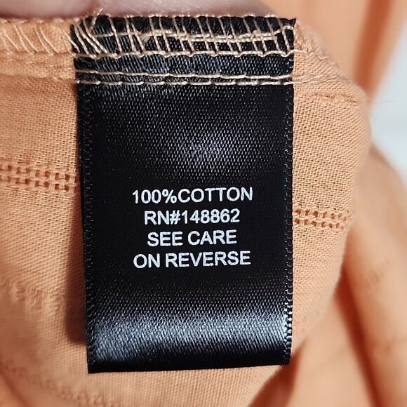 Torrid Button Up Embroidered Crochet Tank, Peach Bloom, NWT - Picture 6 of 7